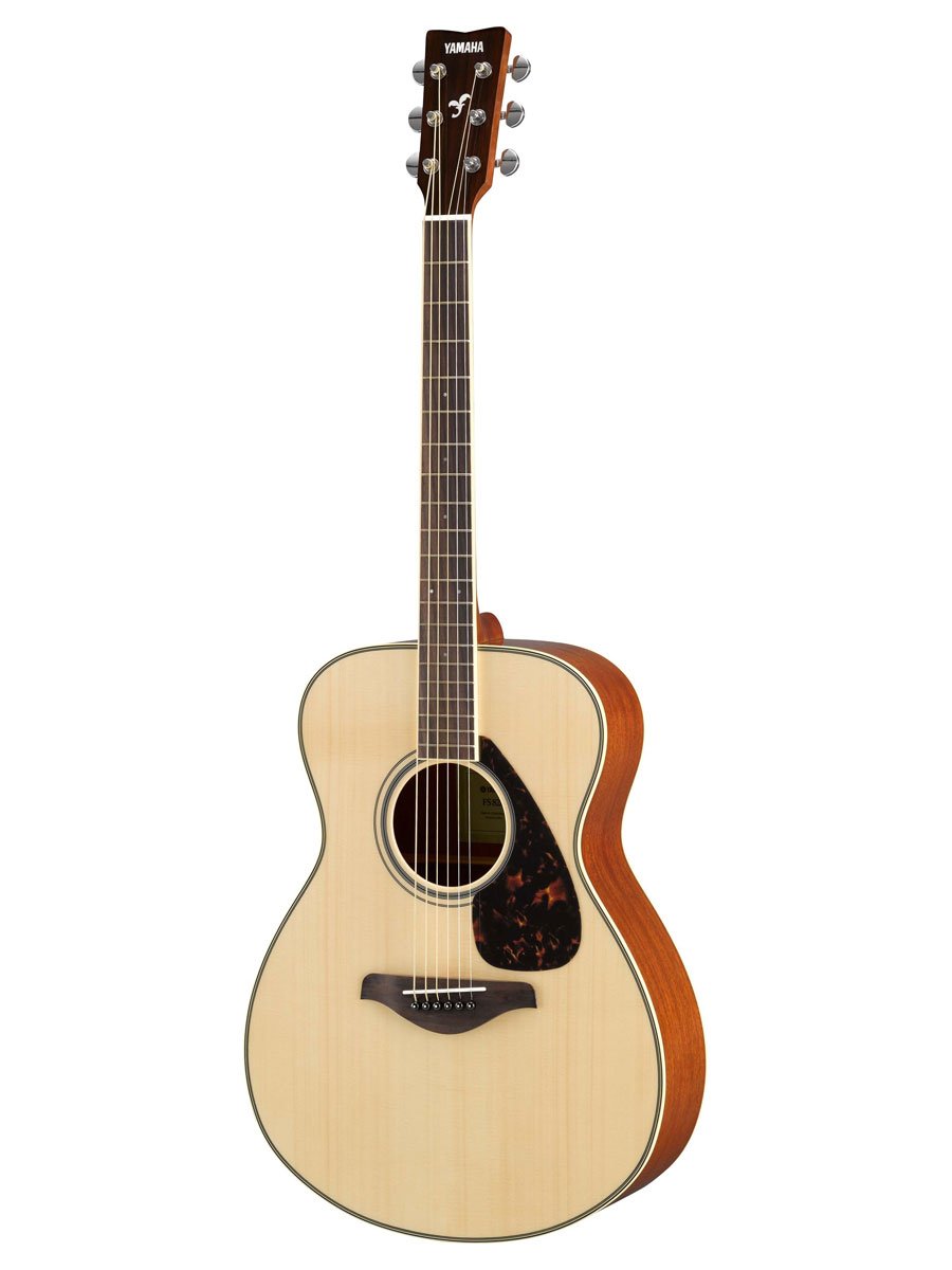Amazon.com: Yamaha FS820 Small Body Solid Top Acoustic Guitar