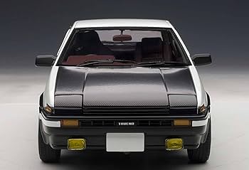 Amazon | AUTOart 1/18 トヨタ スプリンタートレノ (AE86) 頭文字