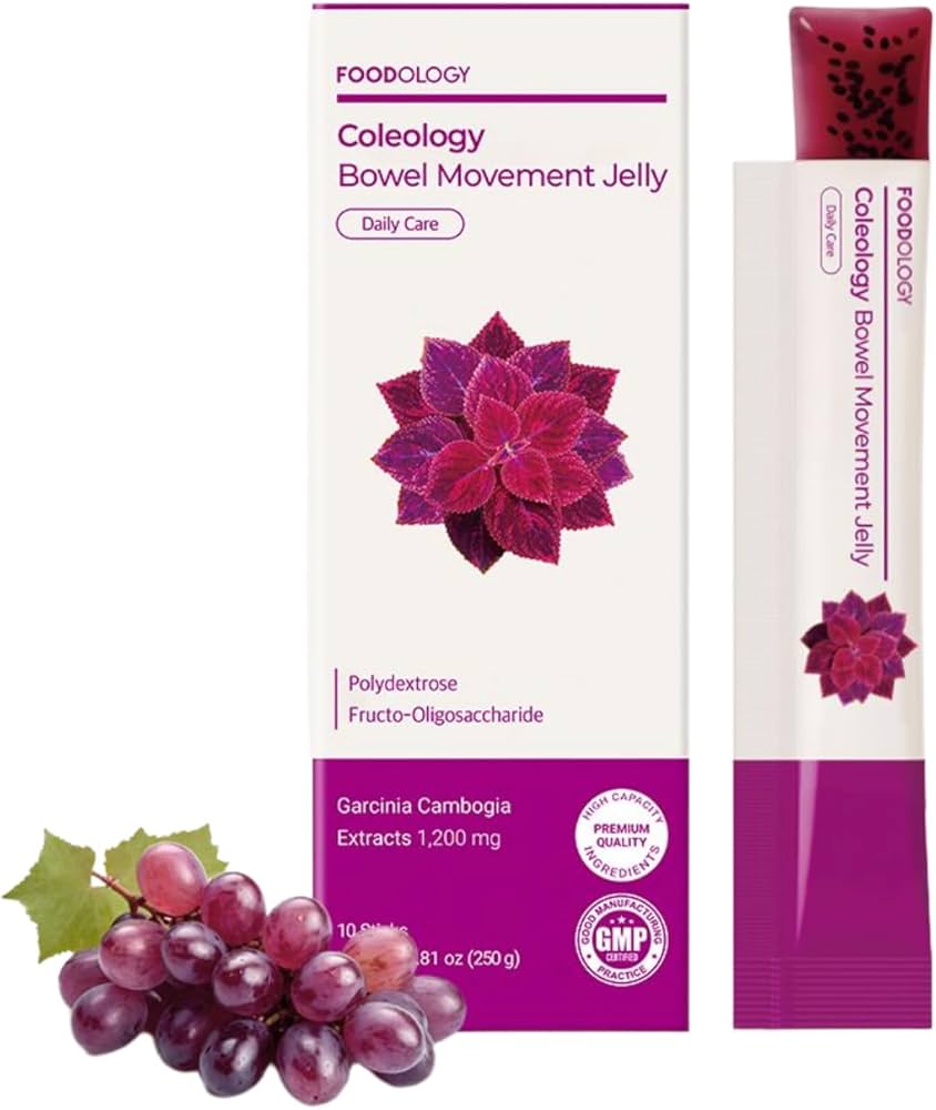 Amazon.com: FOODOLOGY Coleology Bowel Movement Jelly – Fiber