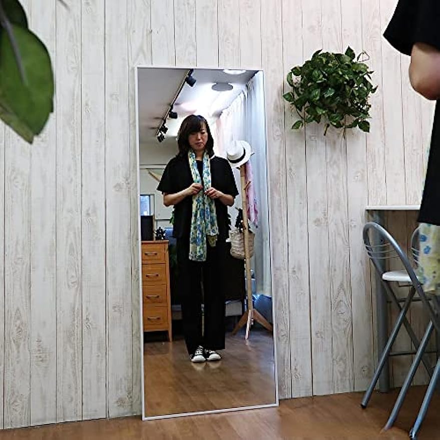 Amazon.co.jp: 姿見 鏡 壁掛け 鏡 全身鏡 おおきい ミラー 幅 60 高さ