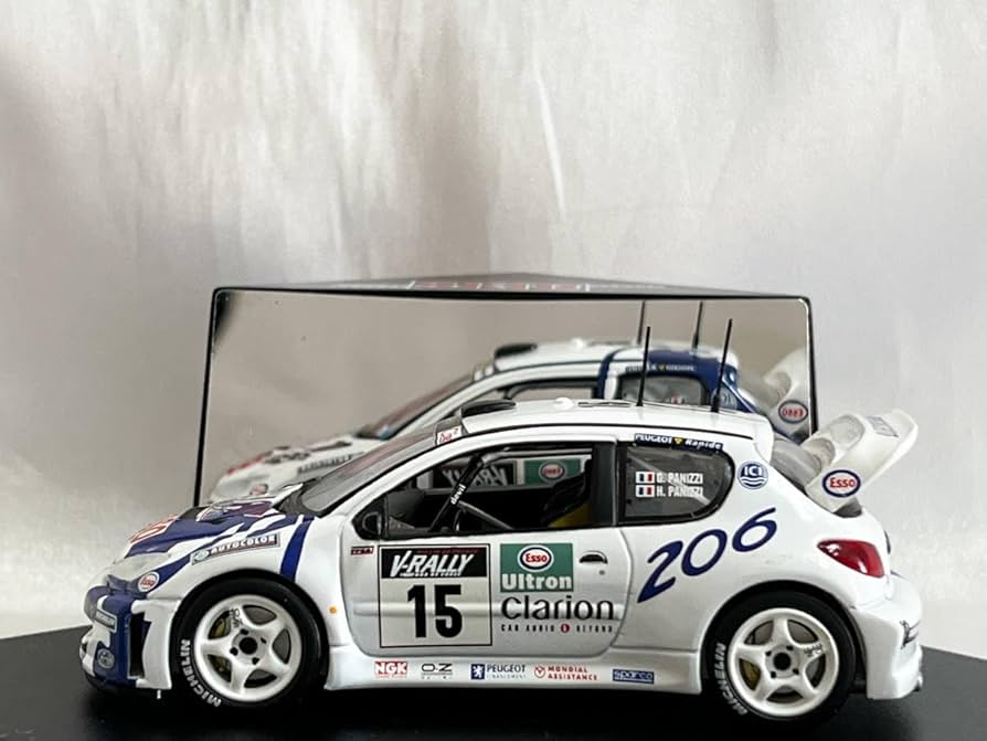 Amazon | SKID 1/43 プジョー 206 WRC 1999 ジル・パニッツィ