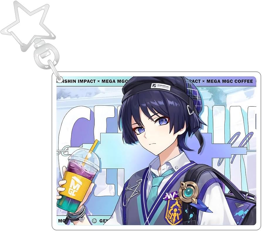 Amazon.co.jp: 原神 放浪者 Mega Coffeeコラボ 散兵×Mega Coffee メガ