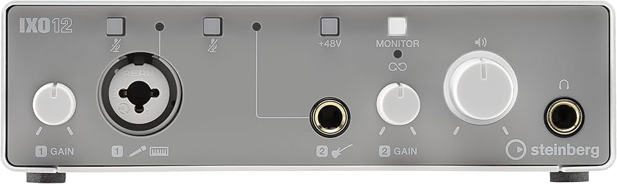 Amazon.co.jp: Steinberg IXO12 ホワイト 2x2 USB 2.0 24ビット/192kHz