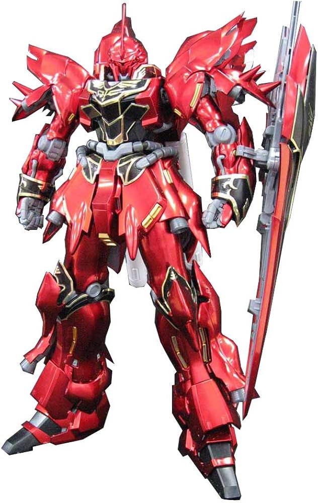 Amazon | MG 1/100 MSN-06S シナンジュ Ver.Ka チタニウムフィニッシュ