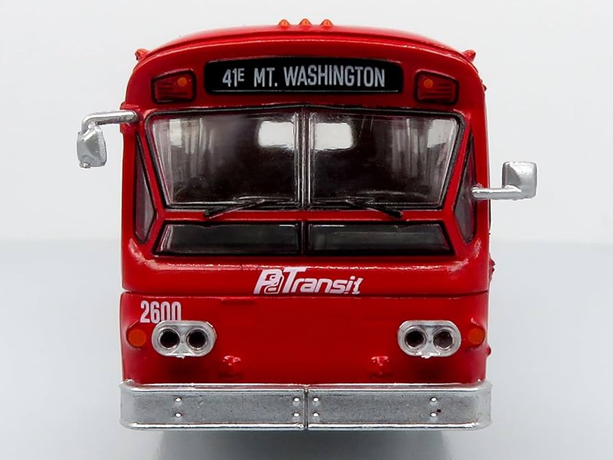 Amazon.com: Iconic Replicas 53102 New Look Transit Bus Pittsburgh