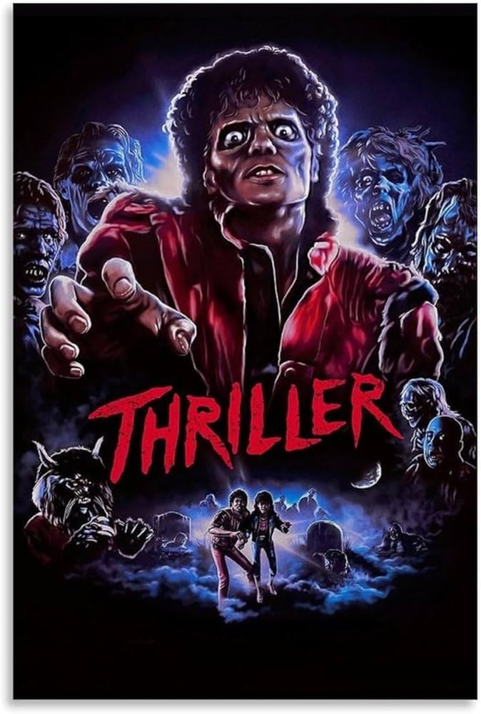 Amazon.co.jp: スリラー映画マイケル・ジャクソンのポスター ポスター