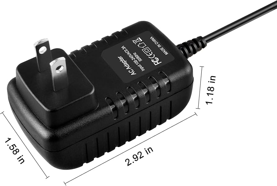 Amazon.com: PK Power AC/DC Adapter Replacement for Boss Roland PC