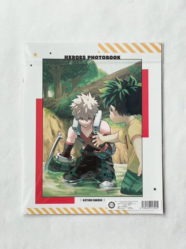 Amazon.co.jp: ヒロアカ展 爆豪勝己 フォトブック 箔押しポストカード