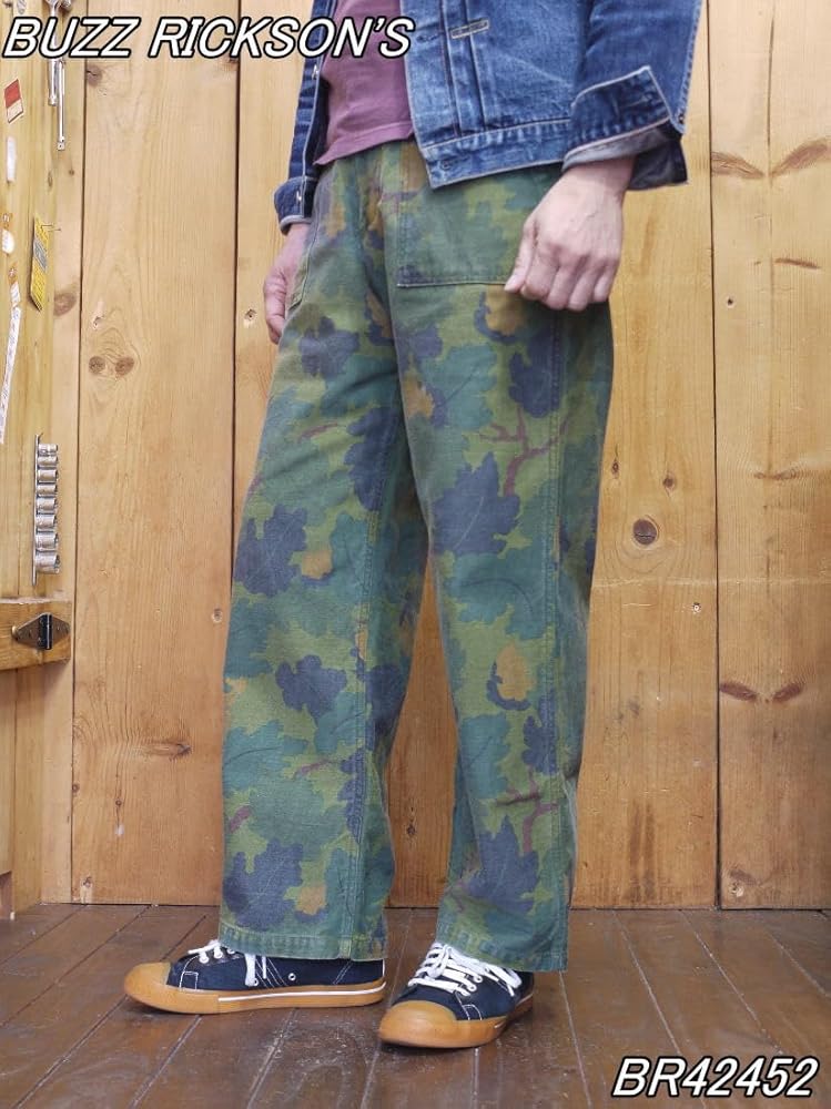 Amazon | [バズリクソンズ] ミッチェルパターンカモフラージュパンツ