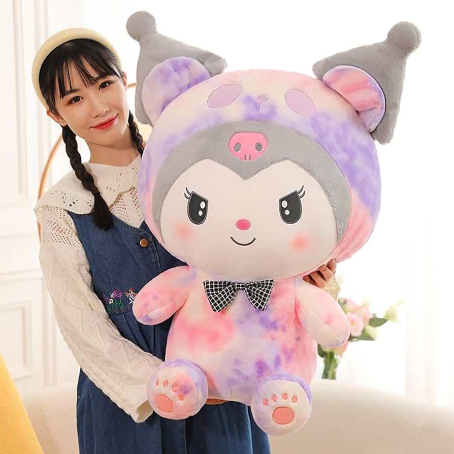 Amazon.co.jp: クロミ ぬいぐるみ 特大 80cm レインボー 可愛い クロミ