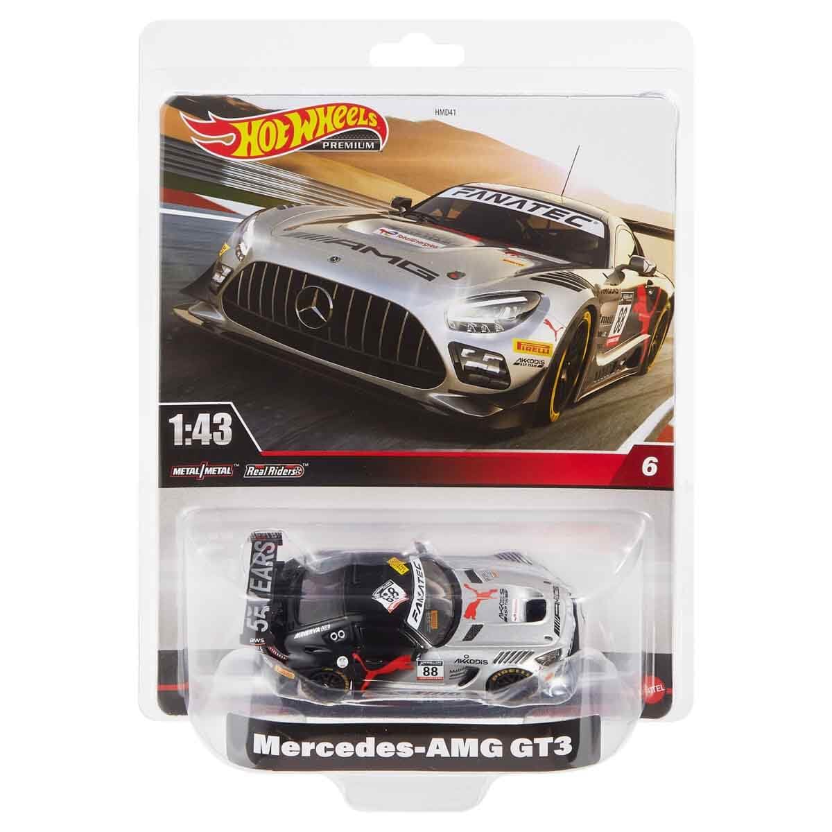 Amazon.com: Hot Wheels Real Riders Mercedes-AMG GT3 Die Cast Car 1