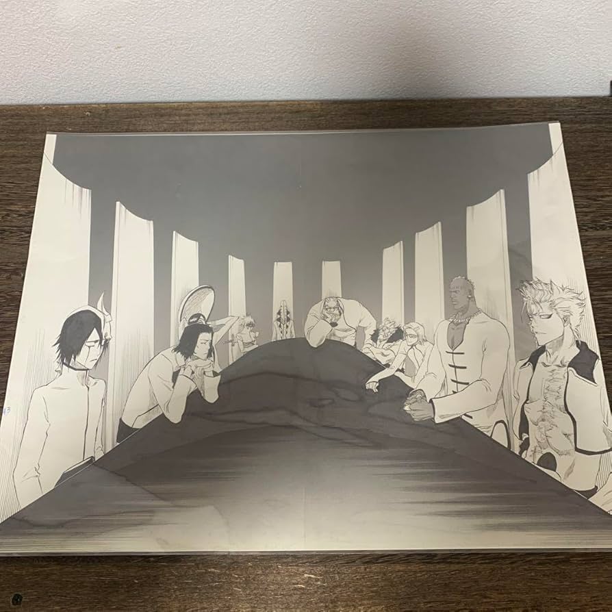 Amazon.co.jp: BLEACH EX. 原画展 複製原稿 十刀 エスパーダ : おもちゃ