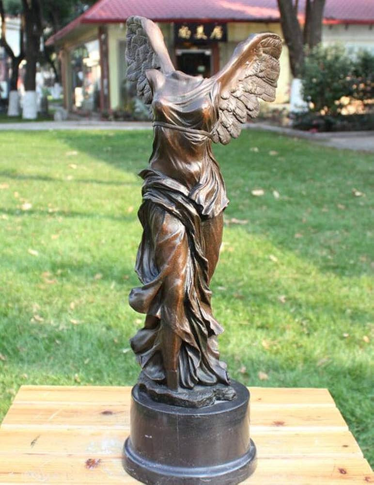 Amazon.co.jp: 女神彫刻像、頭エンジェルブロンズ彫刻美術工芸のない