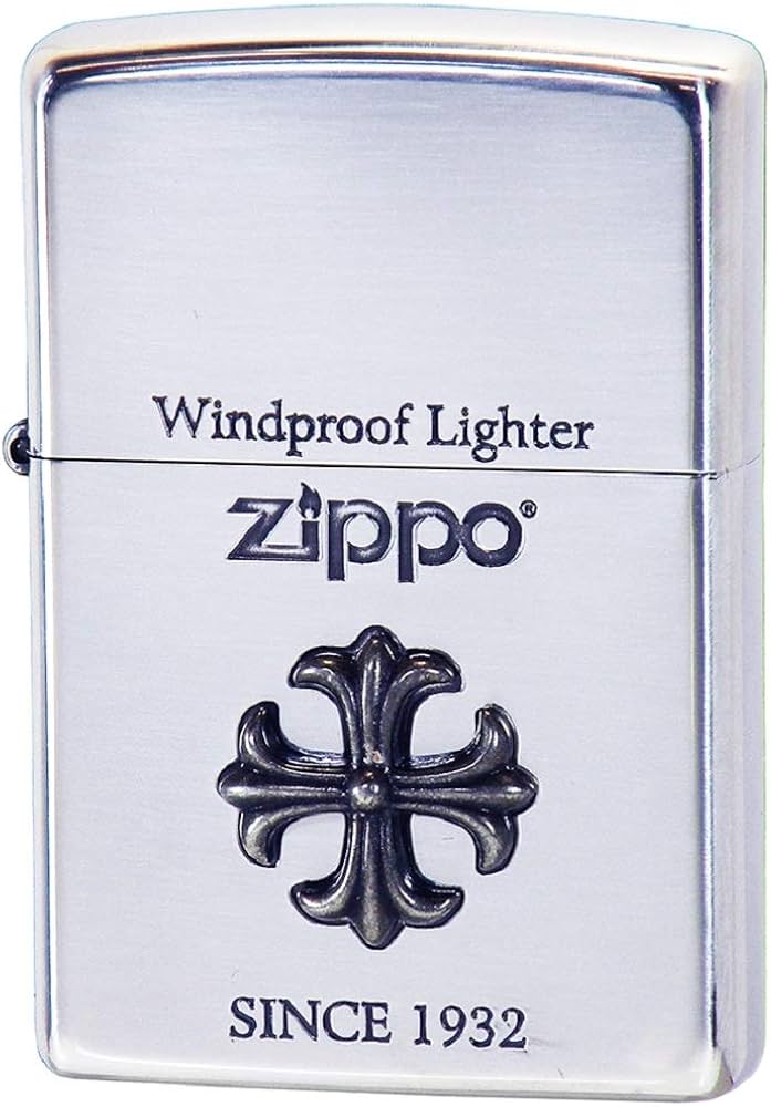 Amazon.co.jp: ZIPPO(ジッポー) オイルライター クロスメタル 十字架
