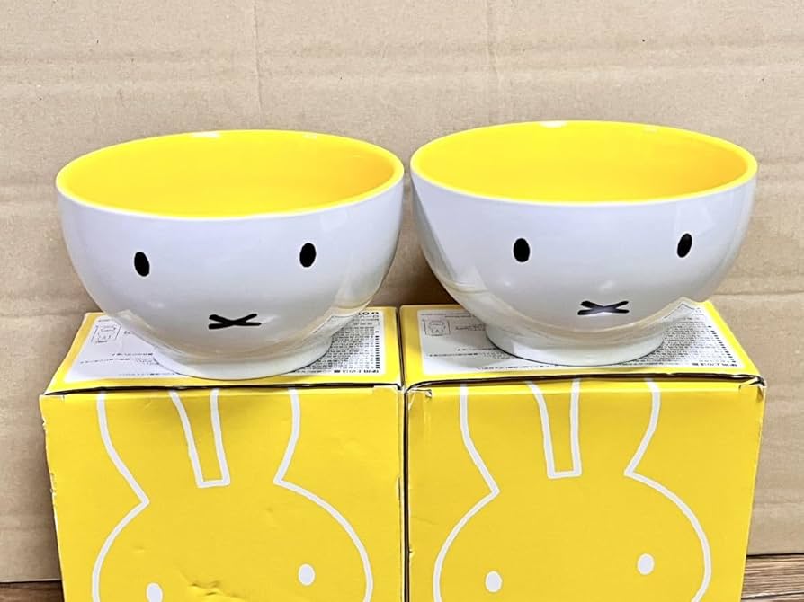 Amazon.co.jp: ミッフィー ローソン LAWSON スープボウル 2個セット