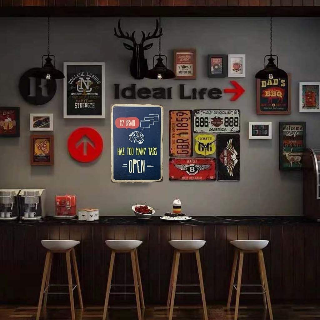 Amazon.co.jp: ドクターペッパーメタルウォールアートブリキの看板警告