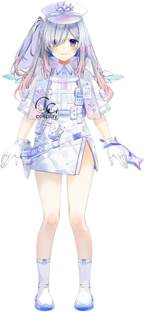 Amazon.co.jp: GGcosplay Vtuber 天音かなた 新衣装 天界警備任務衣装