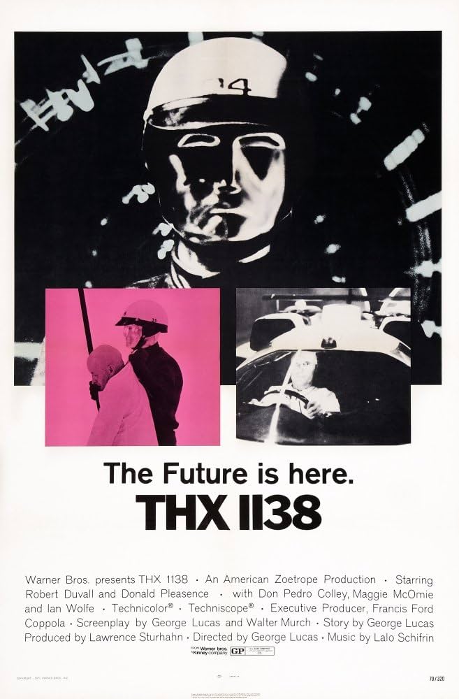 Amazon.co.jp: Thx 1138 Us ポスターアート 1971年 映画ポスター