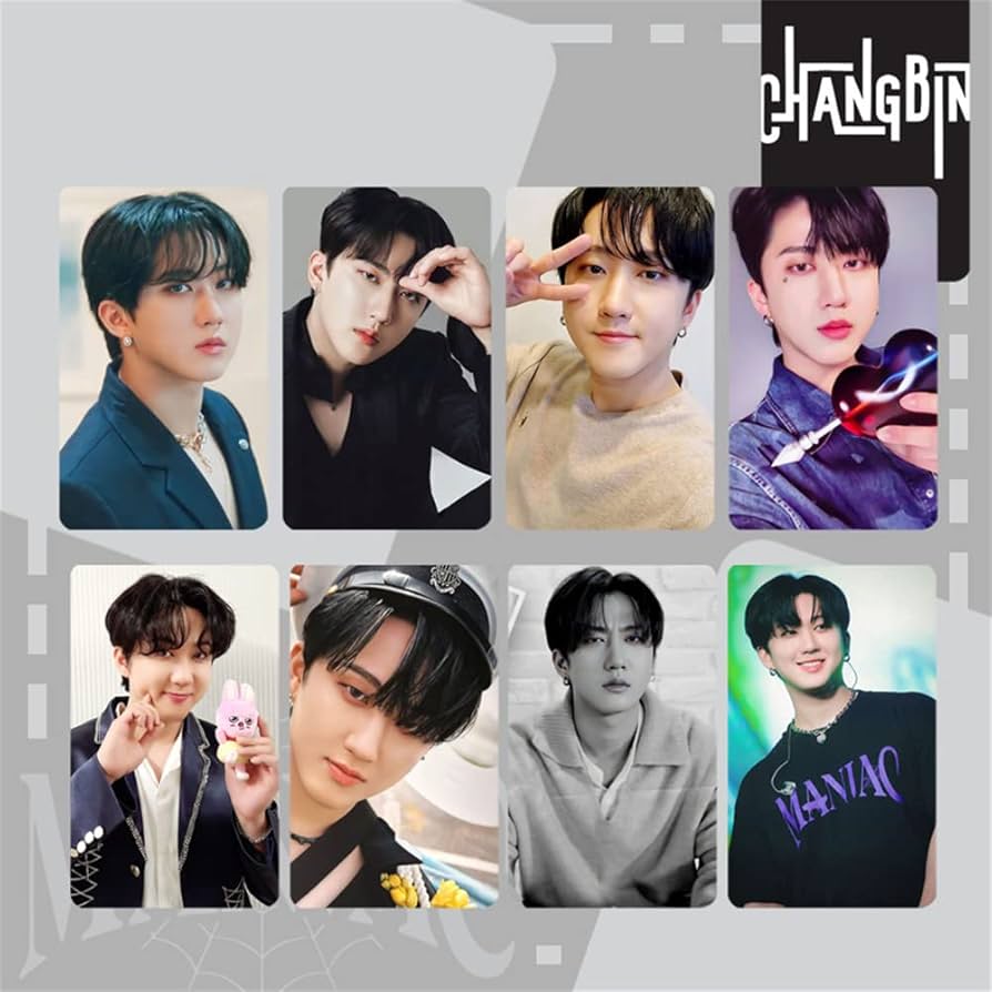 Amazon.com: Kpop Stray Kids Photocards Album MANIAC Lomo Cards