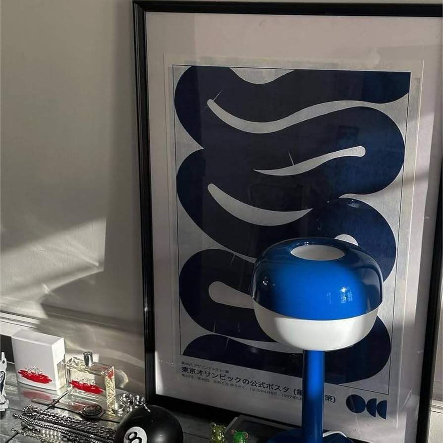 Amazon.co.jp: A2サイズ 亀倉雄策 Waves オリンピック ポスター : 亀倉