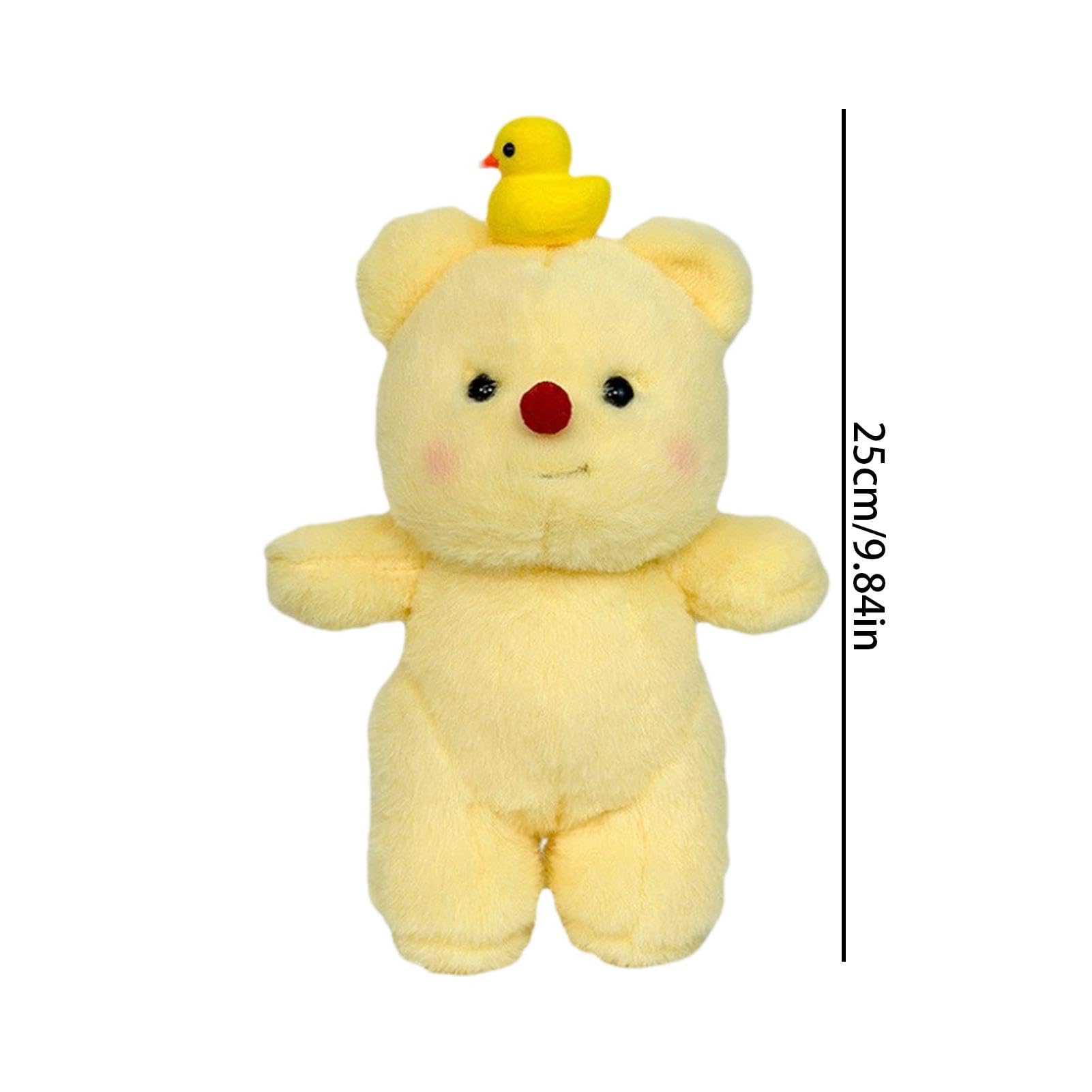 Amazon.co.jp: Kezvmhy 黄色いクマのぬいぐるみ,黄色いクマの