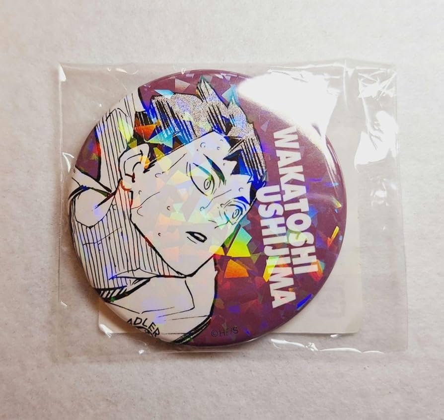 ハイキュー！！オールスター缶バッチ 牛島若利 80個セット