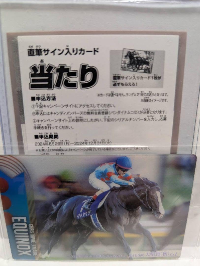 Amazon.co.jp: サラブレッドホースコレクション 当たり券 直筆サイン
