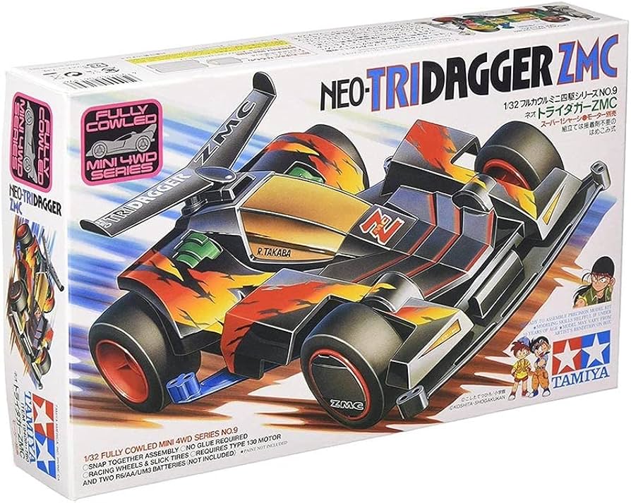 Amazon | タミヤ 1/32 フルカウルミニ四駆 No.9 ネオトライダガーZMC