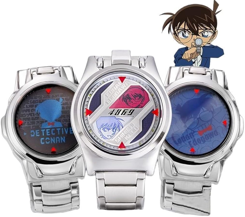 Amazon | 【BUFFNY】名探偵コナン腕時計コナン腕時計工藤新一探偵