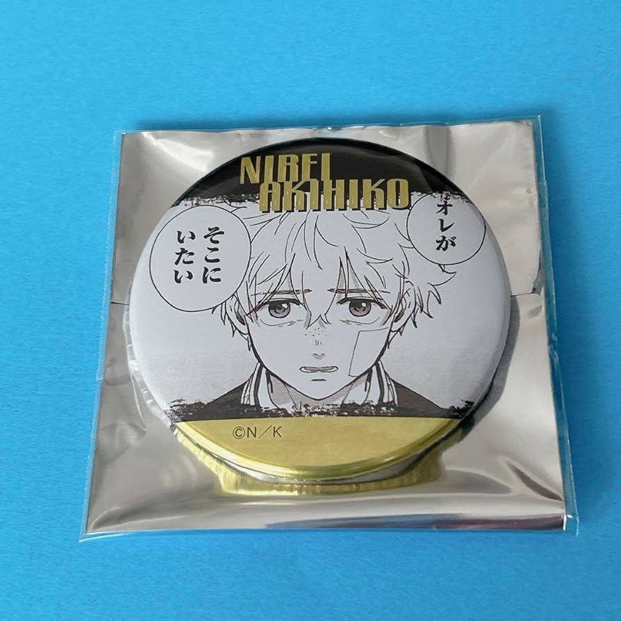 01 梶蓮 WIND BREAKER ジュエリー缶バッジ 原作絵 01 梶蓮 WIND