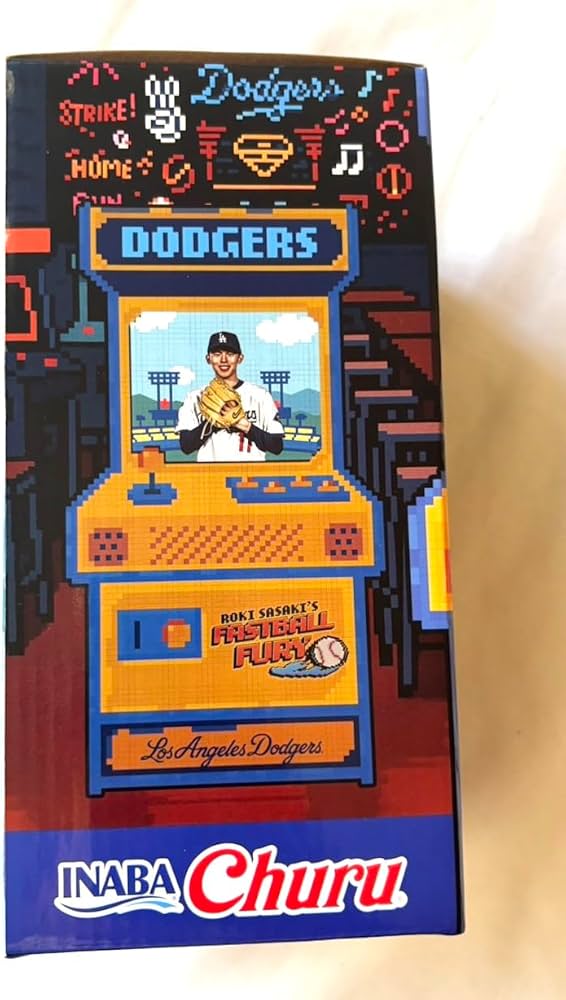 Amazon.co.jp: ロサンゼルス・ドジャース 佐々木朗希 バブルヘッド人形