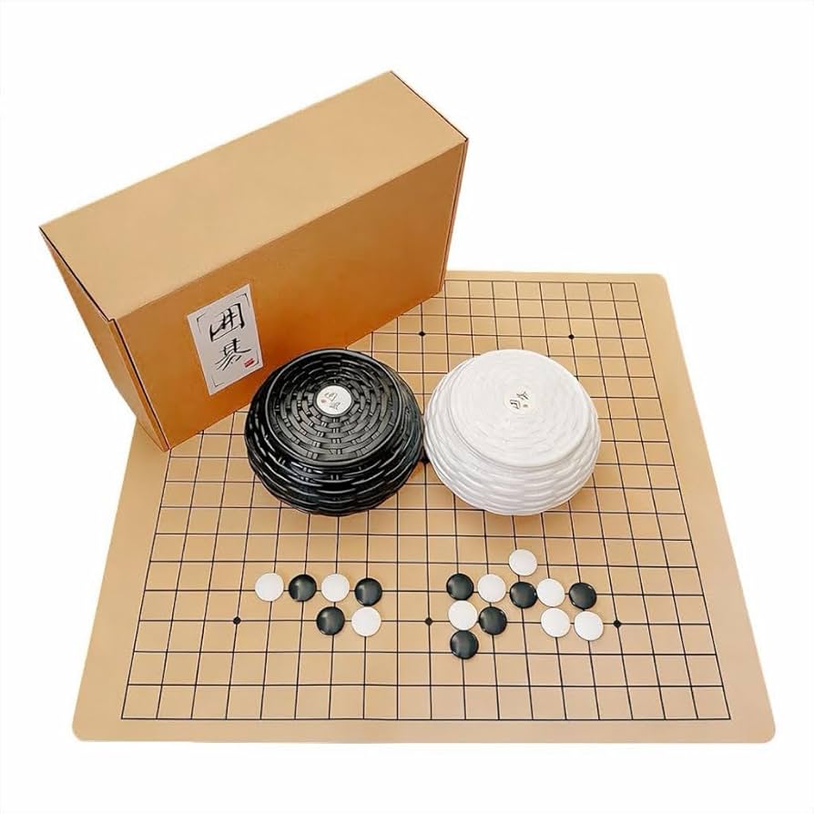 Amazon | 囲碁 セット （ 碁笥 碁石 囲碁盤 ） プラスチック製碁笥