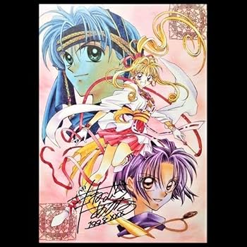 Amazon.co.jp: □5点神風怪盗ジャンヌB4フレーム付 カラー複製原画