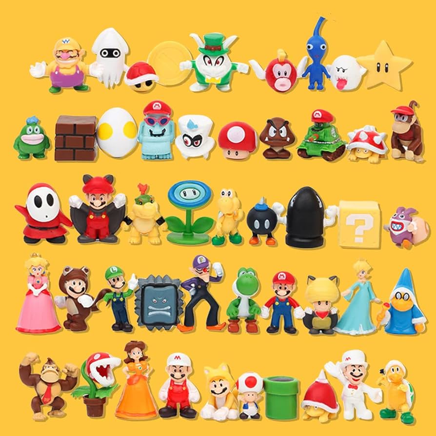 新品] マリオ フィギュア 48体セット 3 Amazon.co.jp: スーパーマリオ