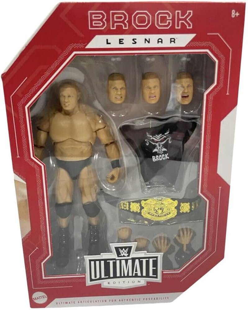 Amazon.co.jp: WWE Brock Lesnar Mattel アルティメットエディション