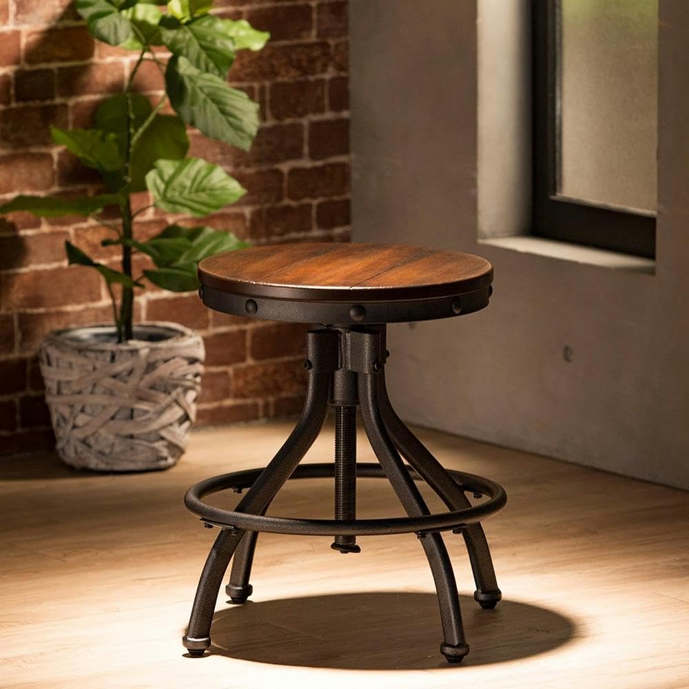 Amazon.co.jp: カインズ(CAINZ) アンティーク調スツール : ホーム