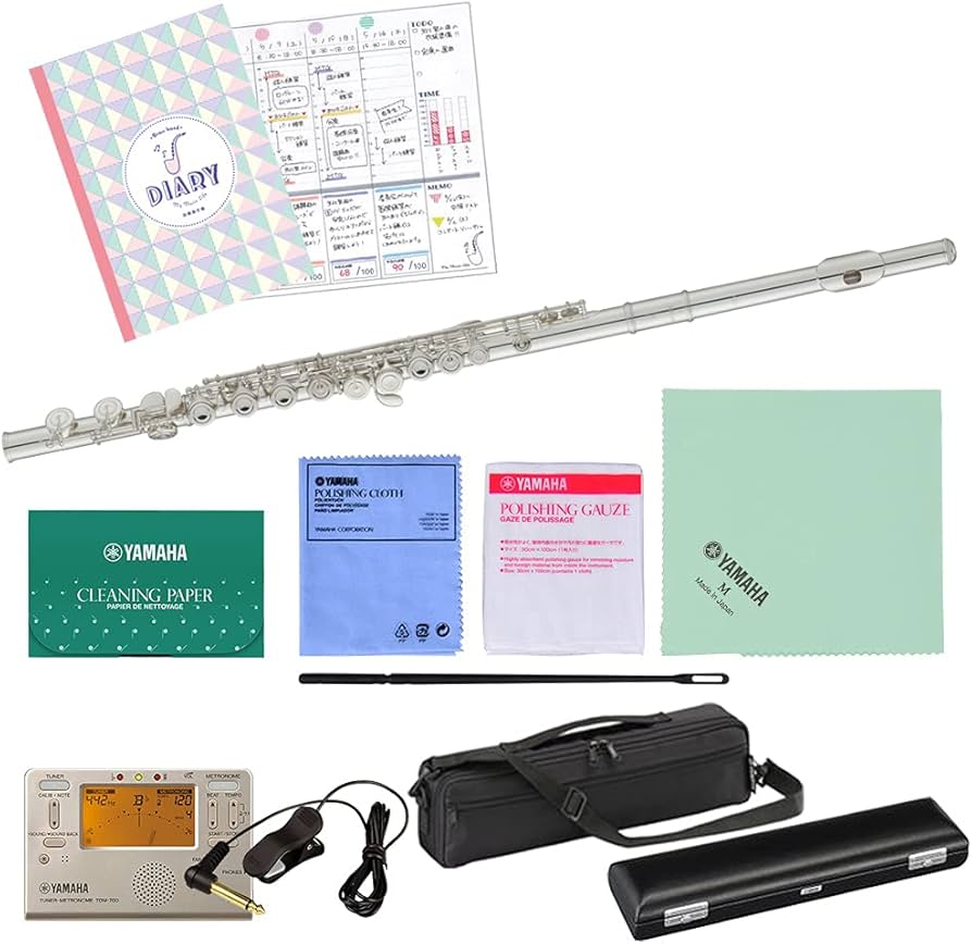 Amazon | YAMAHA YFL-212 フルート 初心者セット チューナー・お手入れ