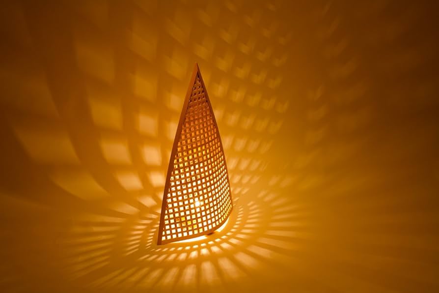 Amazon | 木のあかり アイ Sサイズ EYE-60 青森ヒバ製 国産手作り | 木