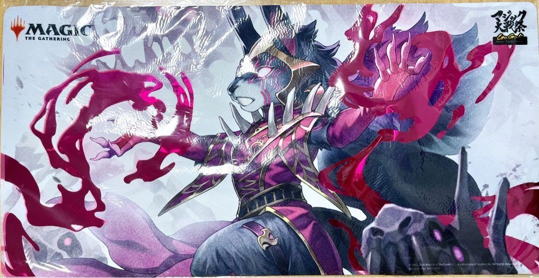 mtg ff 宝物 プレイマット チョコボ マジック大戦祭 MTG大戦祭 プレイ
