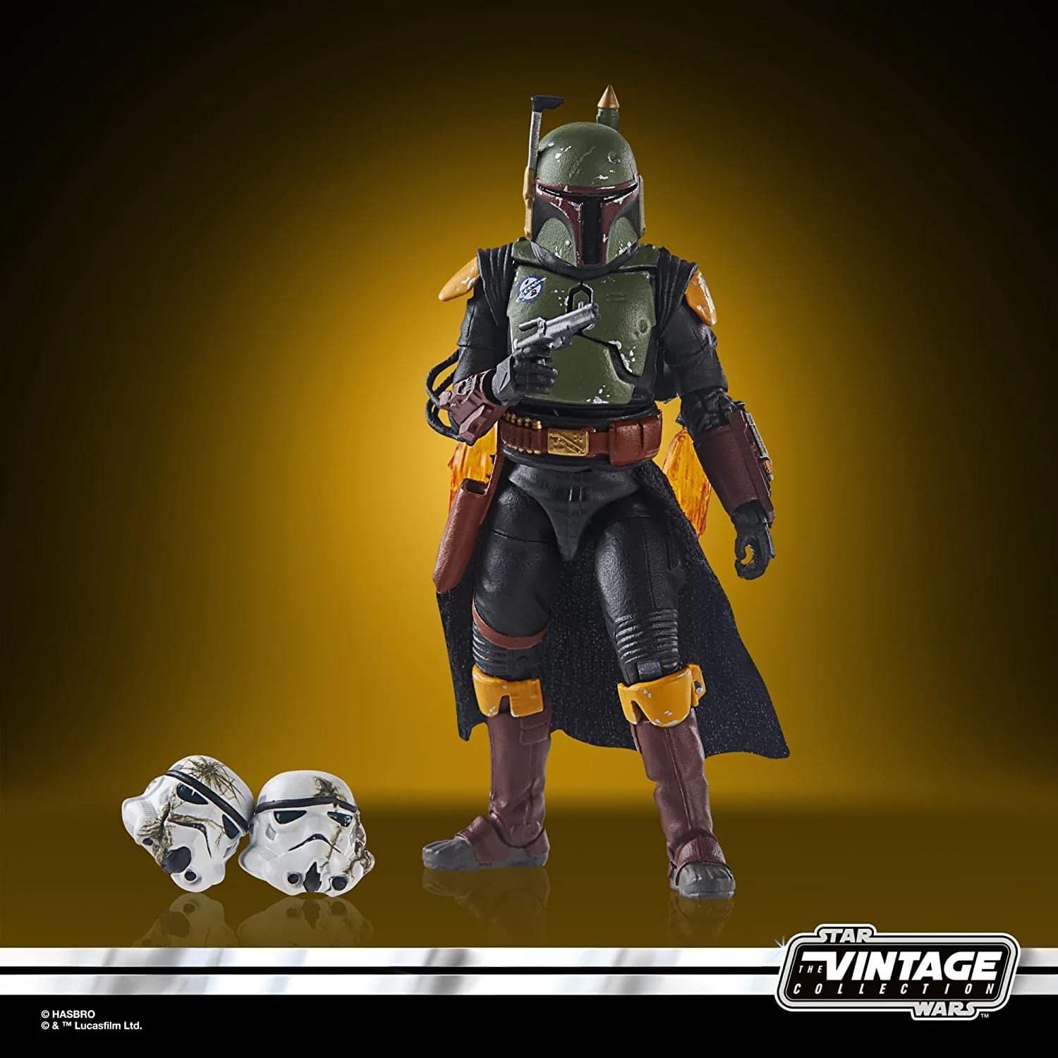 Amazon.com: STAR WARS The Vintage Collection Boba Fett (Tatooine