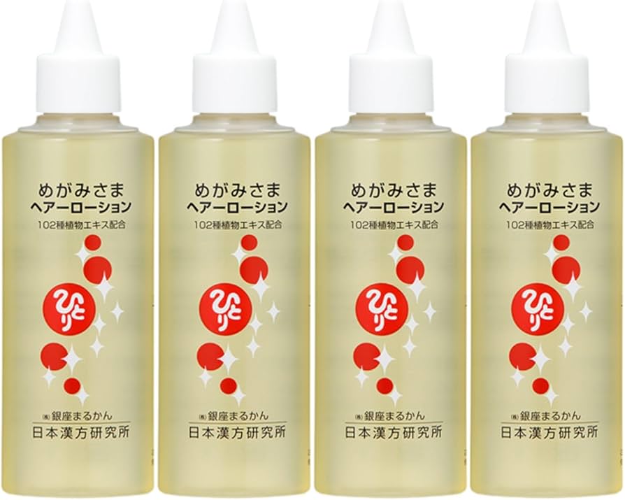 Amazon | 銀座まるかん めがみさまヘアーローション 140ml 【4本セット