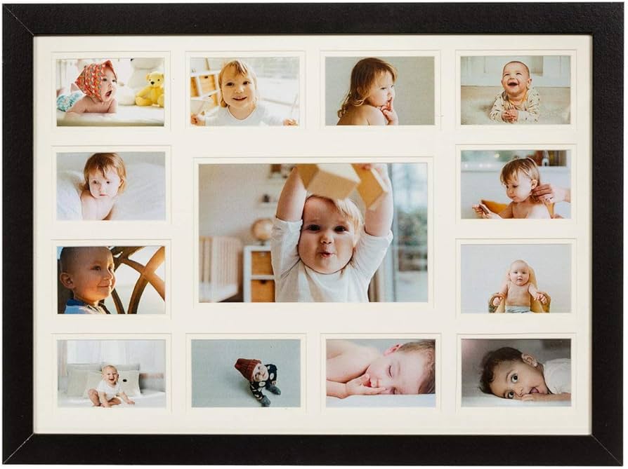 Amazon.com - WOOD SIDE ORBIS 13 Opening Collage Picture Frame K-12