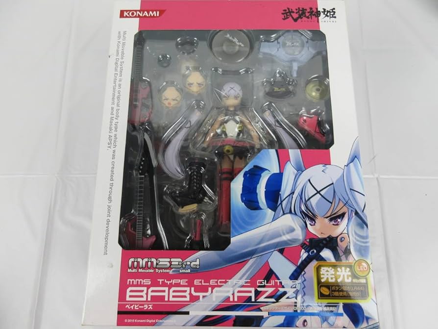 Amazon.co.jp: レア 武装神姫 エレキギター型MMS ベイビーラズ