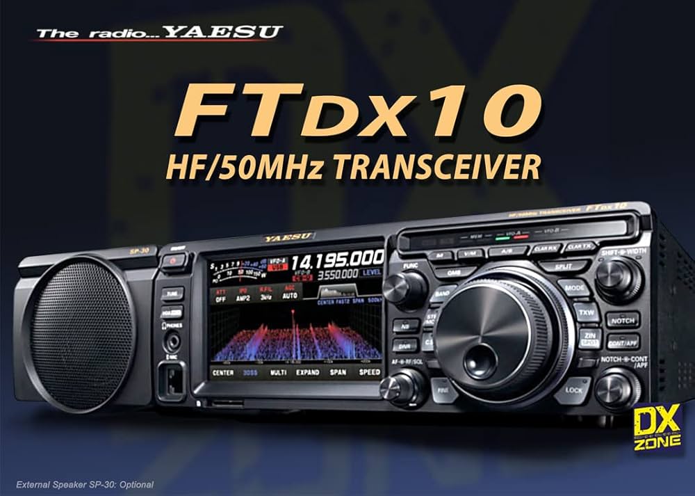 Yaesu FTDX10 Compact SDR Transceiver (Now with £85 CASHBACK direct