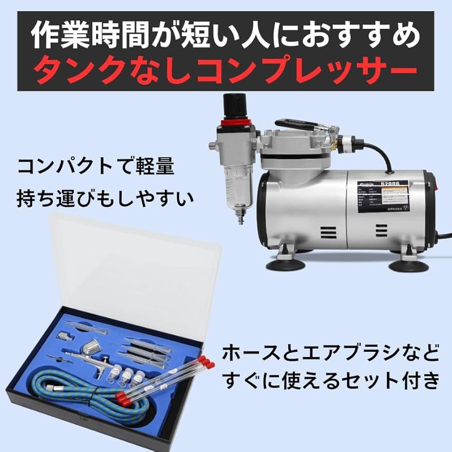 Amazon.co.jp: ツールズアイランド(Toolsisland) エアブラシセット