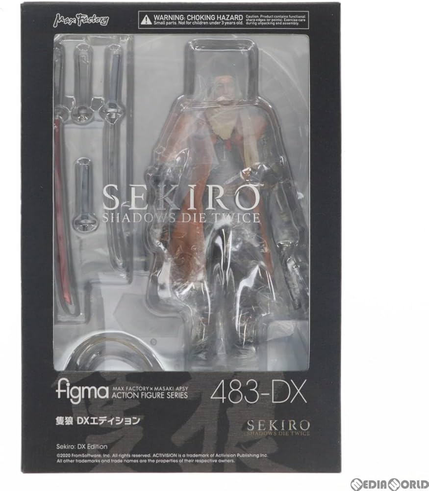 Amazon | [FIG]figma(フィグマ) 483-DX 隻狼(せきろう) DXエディション