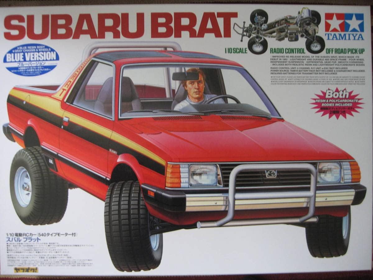 再生産】タミヤ 1/10 スバルブラットが再生産されるみたいです | Rock