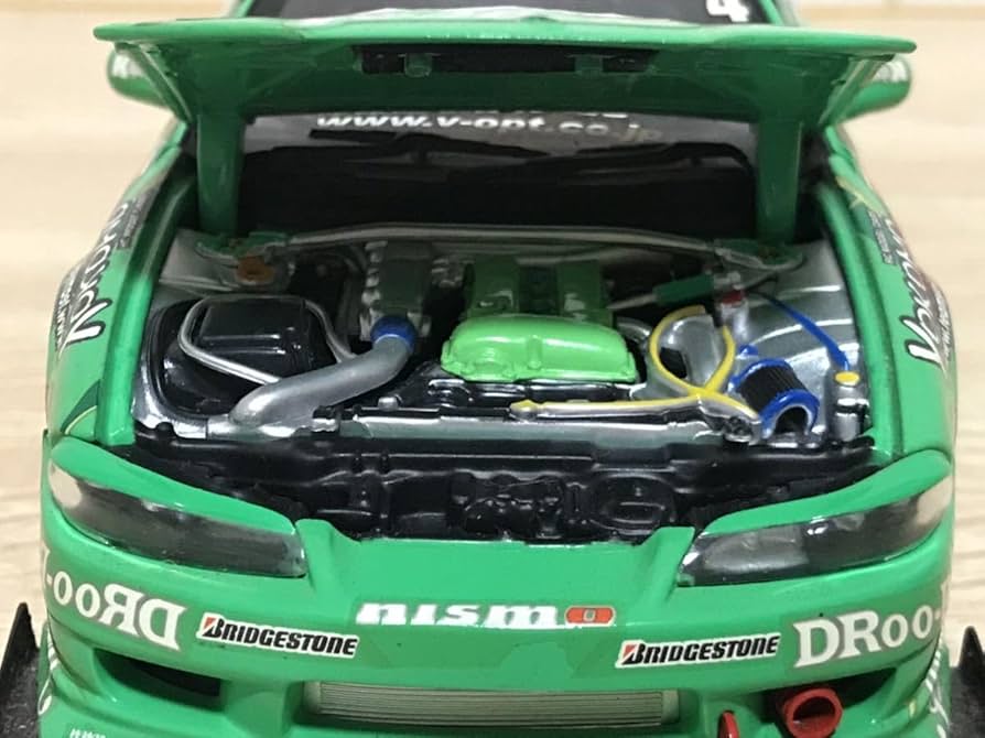 Amazon | 1/24 シルビア S15 ミニカー ワークス HOT SILVIA SR20DET