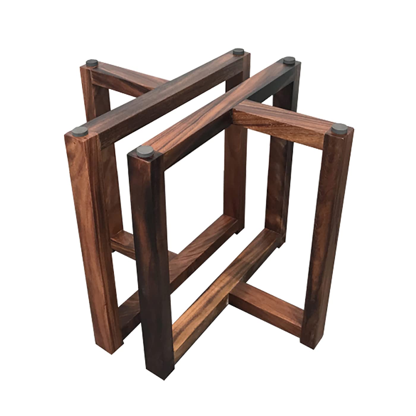 Amazon｜無垢材のテーブル脚DIY家具、安定したテーブル脚、コーヒー