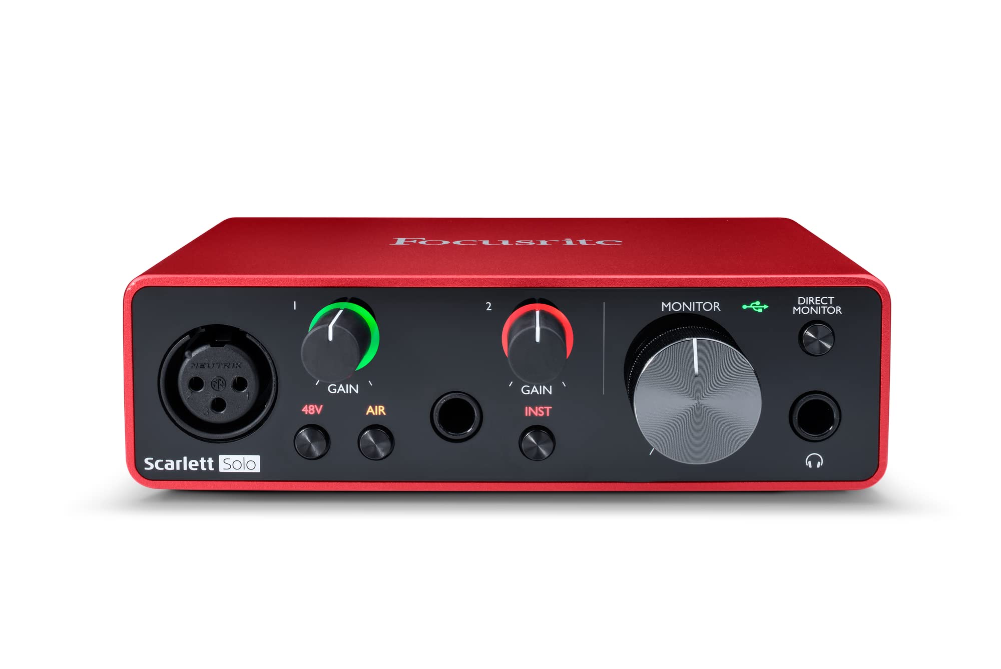 Amazon.com: Focusrite Scarlett Solo (3rd Gen) USB Audio Interface
